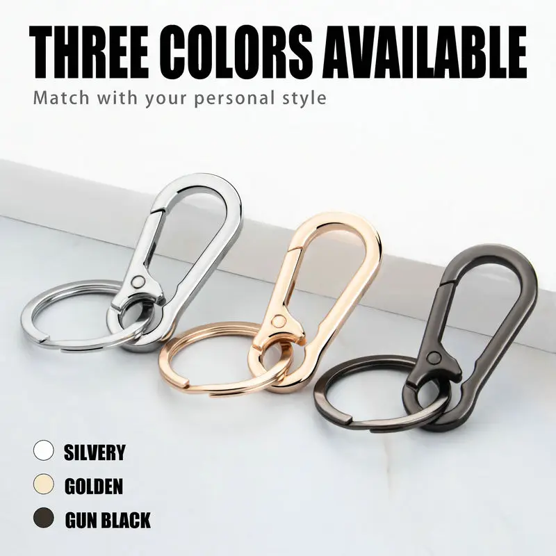 Women Accessories Holder - Metal Carabiner Clip Keychain Carabiner Shap