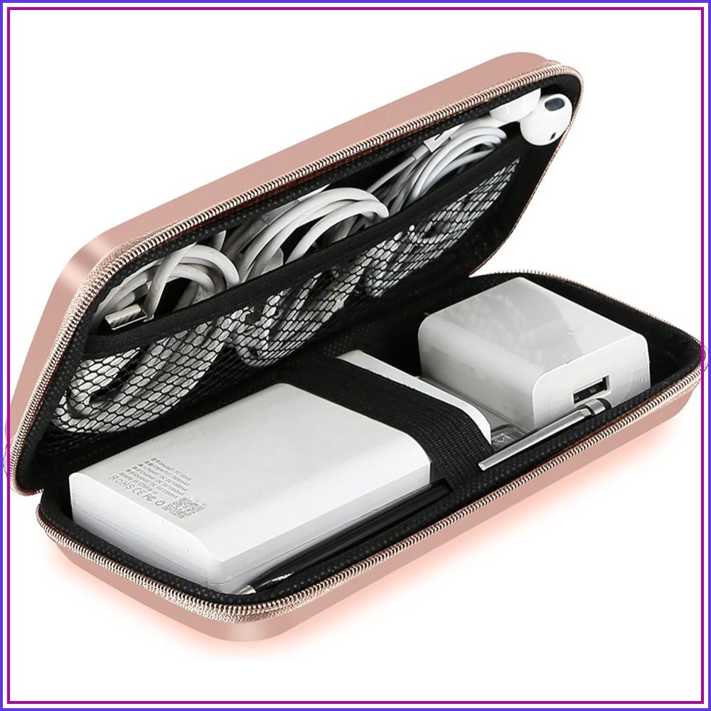 Women'S Essential Accessories - Travel Essential Electronics Organizer Pouch Charger