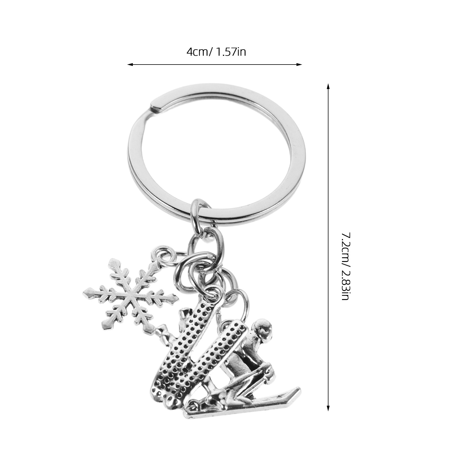 4Pcs Ski Keychain Bulk Winter  – Women'S Accessories Handbags Bewertung und Preis