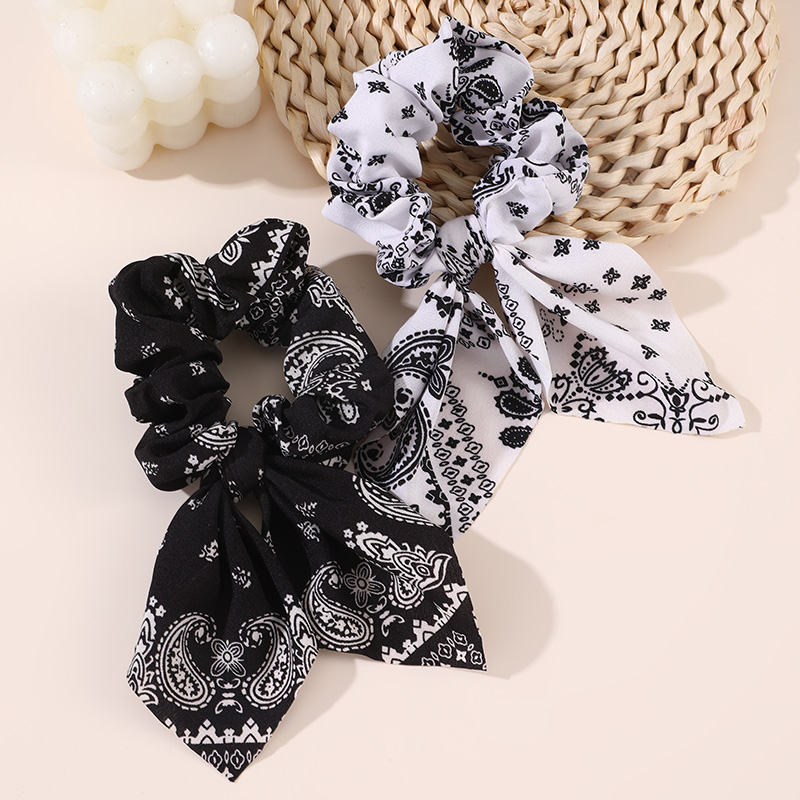 2pcs/set Printed Hair Scrunchi – Hair Tie Velvet Bewertung und Preis