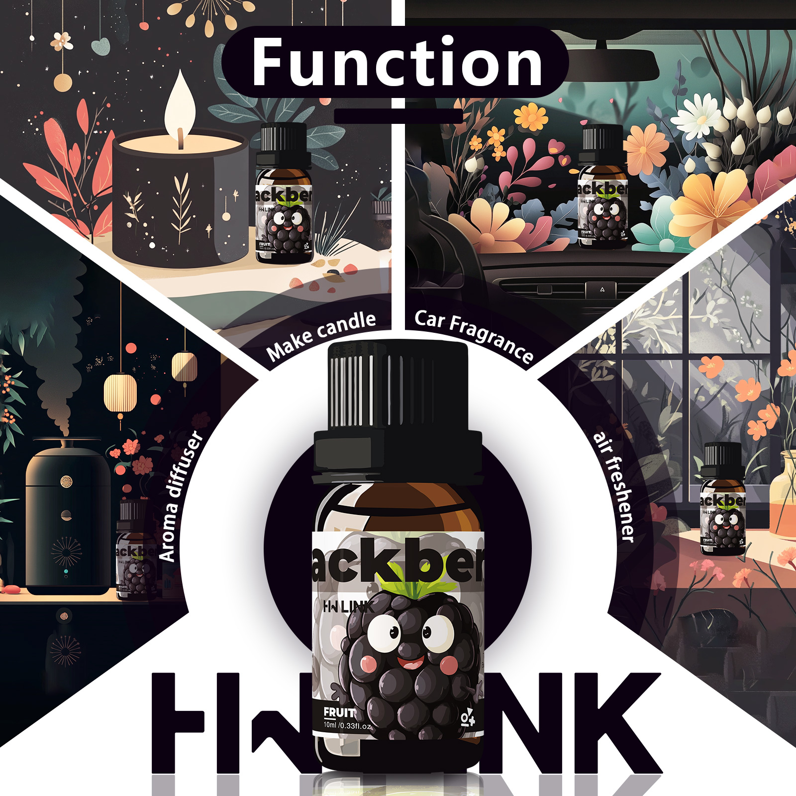 Blackberry Essential Oil Black – Women'S Essential Accessories Bewertung und Preis