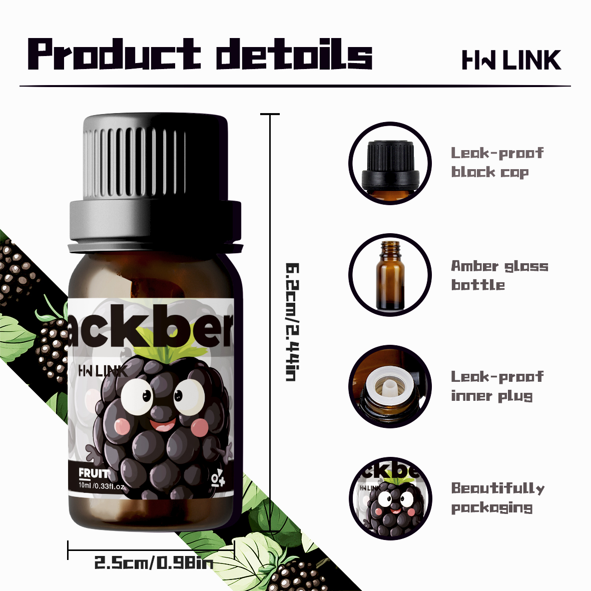 Blackberry Essential Oil Black – Women'S Essential Accessories Bewertung und Preis