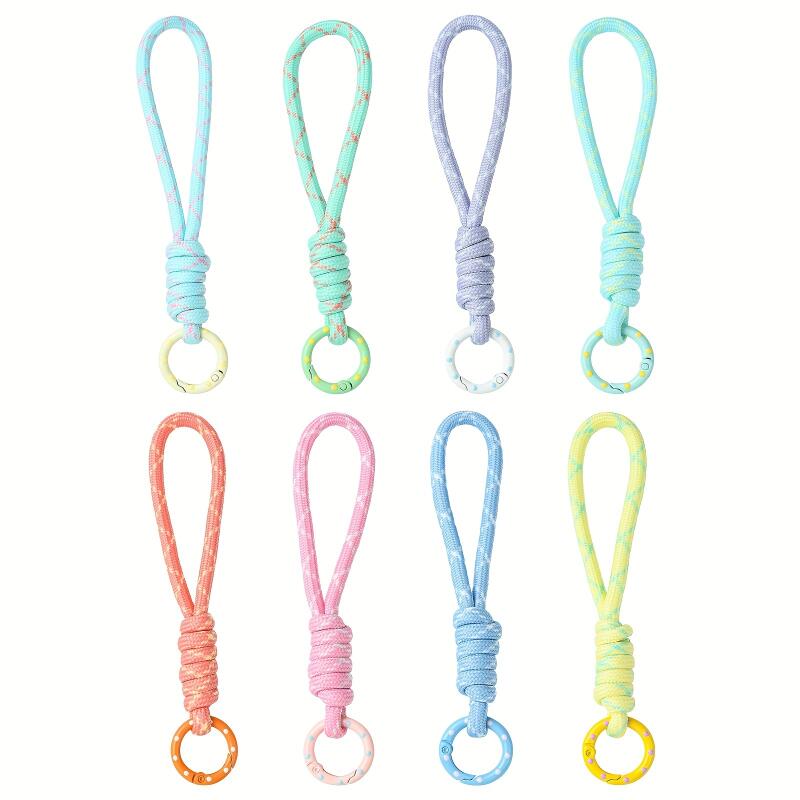 2~5pcs Colorful Braided Keycha – Women Accessories Holder Bewertung und Preis