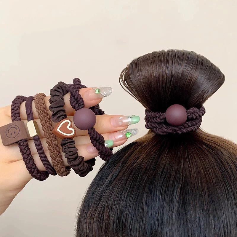 5/10pcs Simple Heart Ball Char – Women Accessories Combo Bewertung und Preis