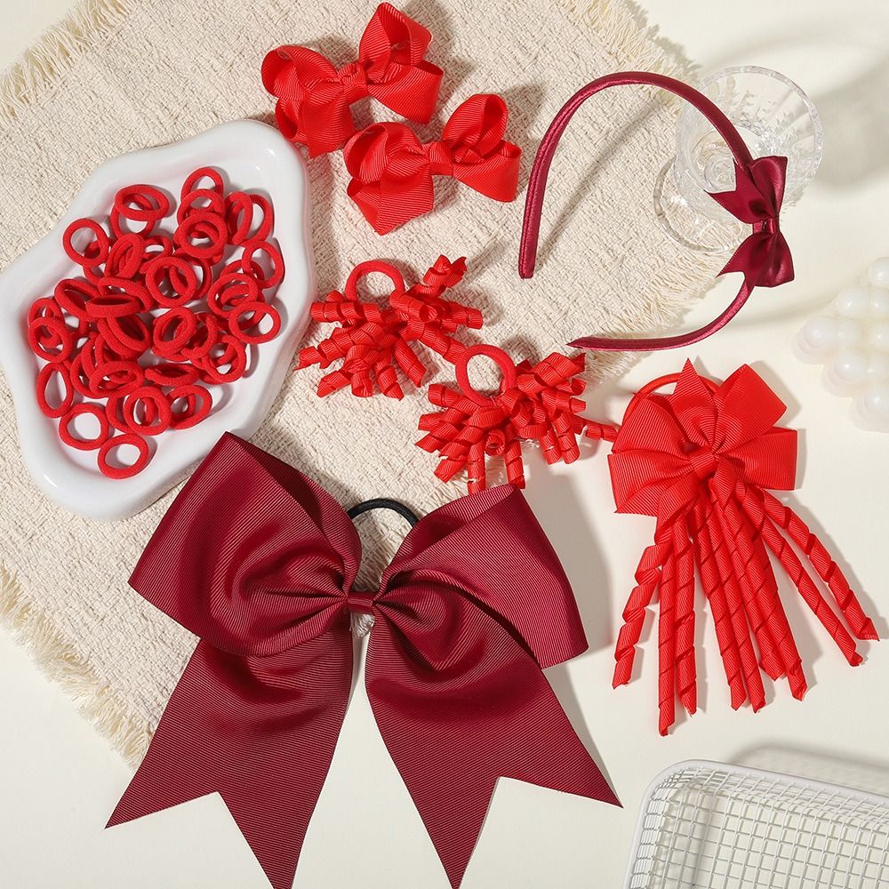 57Pcs/lot Fashion Sweet Satin  – Scrunchie Satin Set Bewertung und Preis