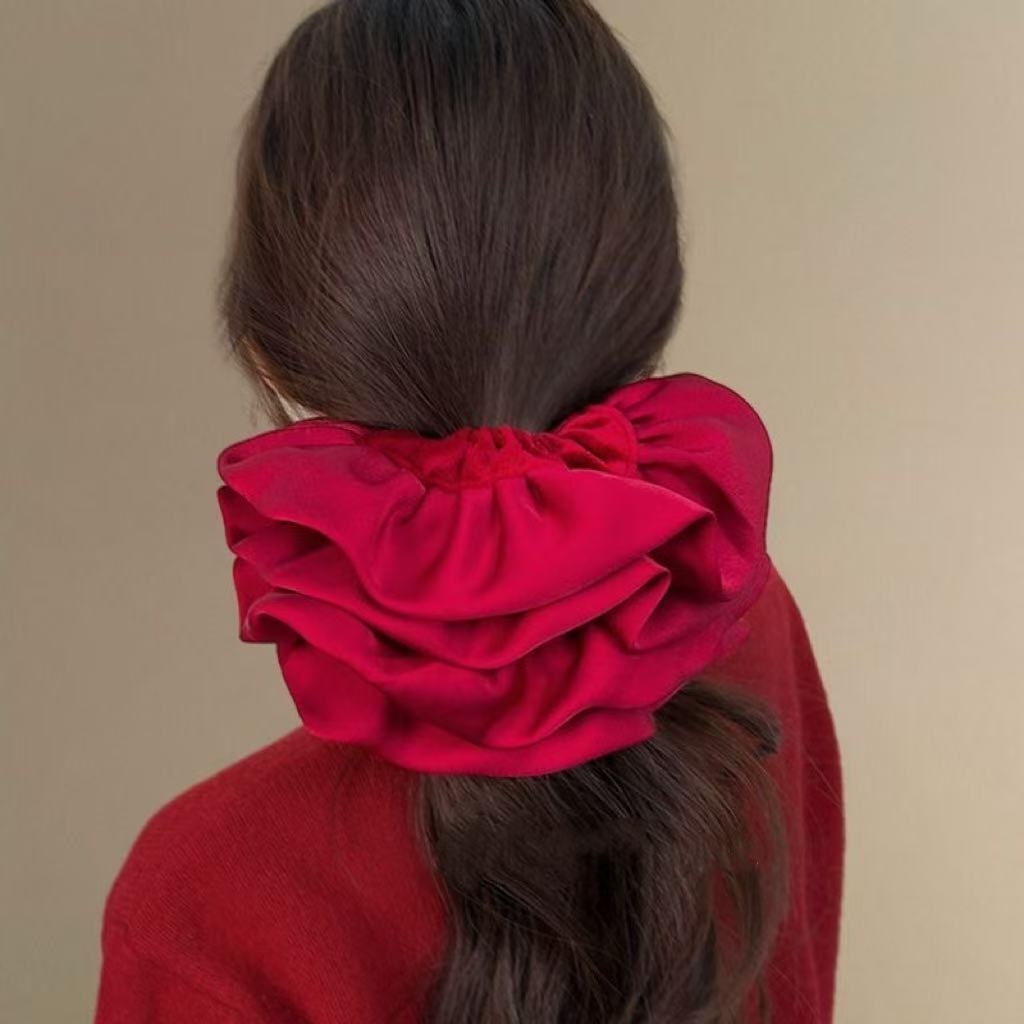 Velvet Oversized Scrunchies -  – Hair Tie Velvet Bewertung und Preis