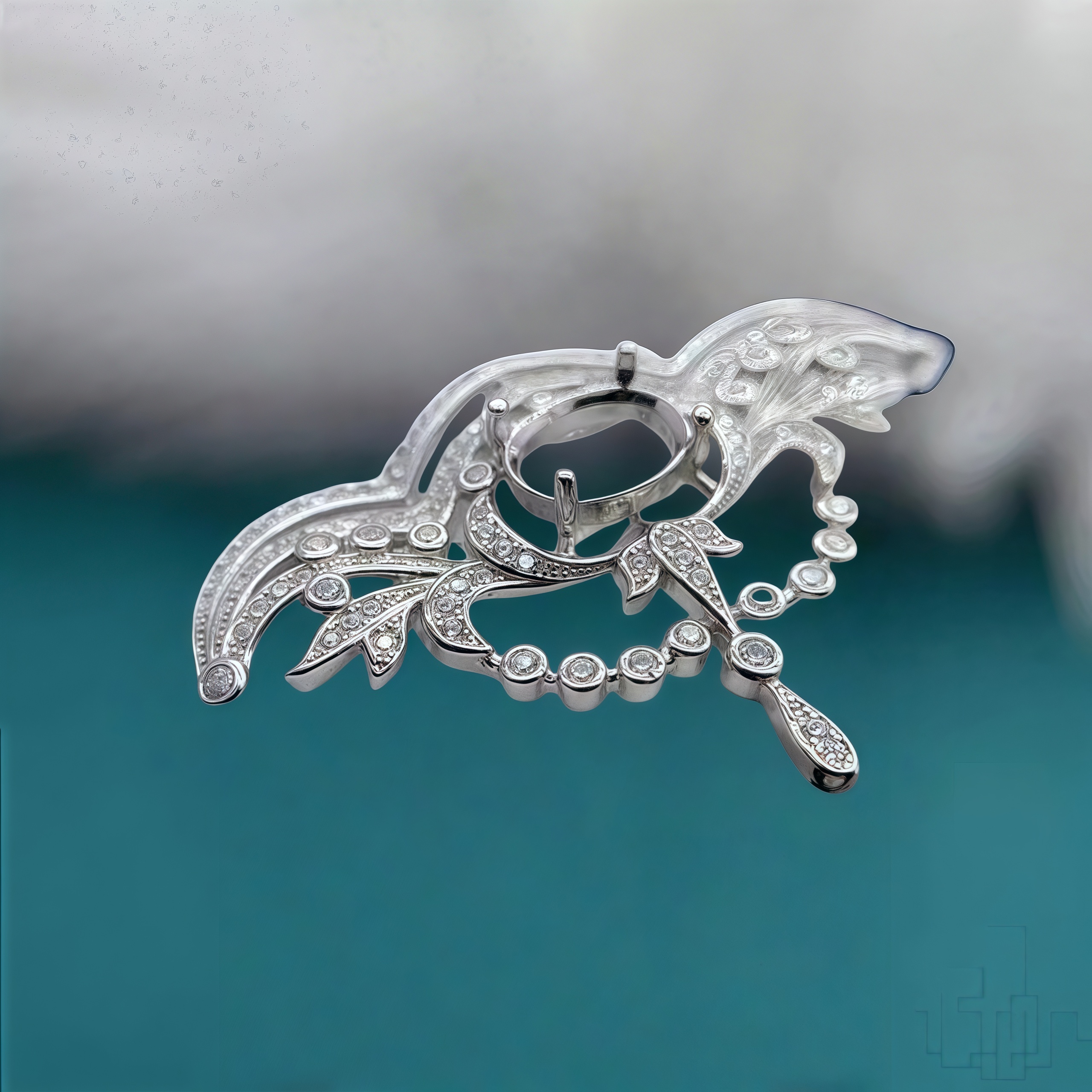 L S925 Sterling Silver Brooch  – Women Accessories Holder Bewertung und Preis