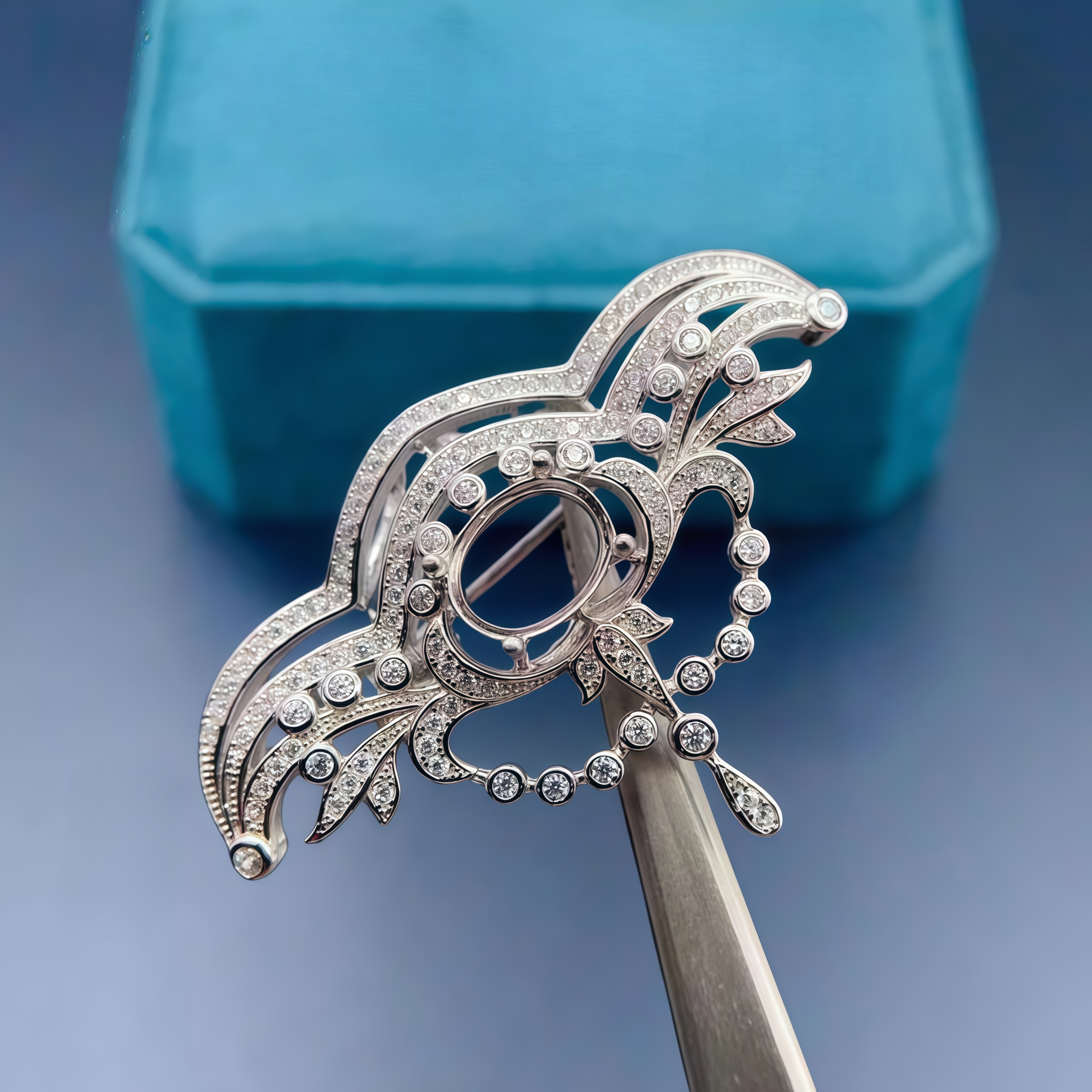 L S925 Sterling Silver Brooch  – Women Accessories Holder Bewertung und Preis