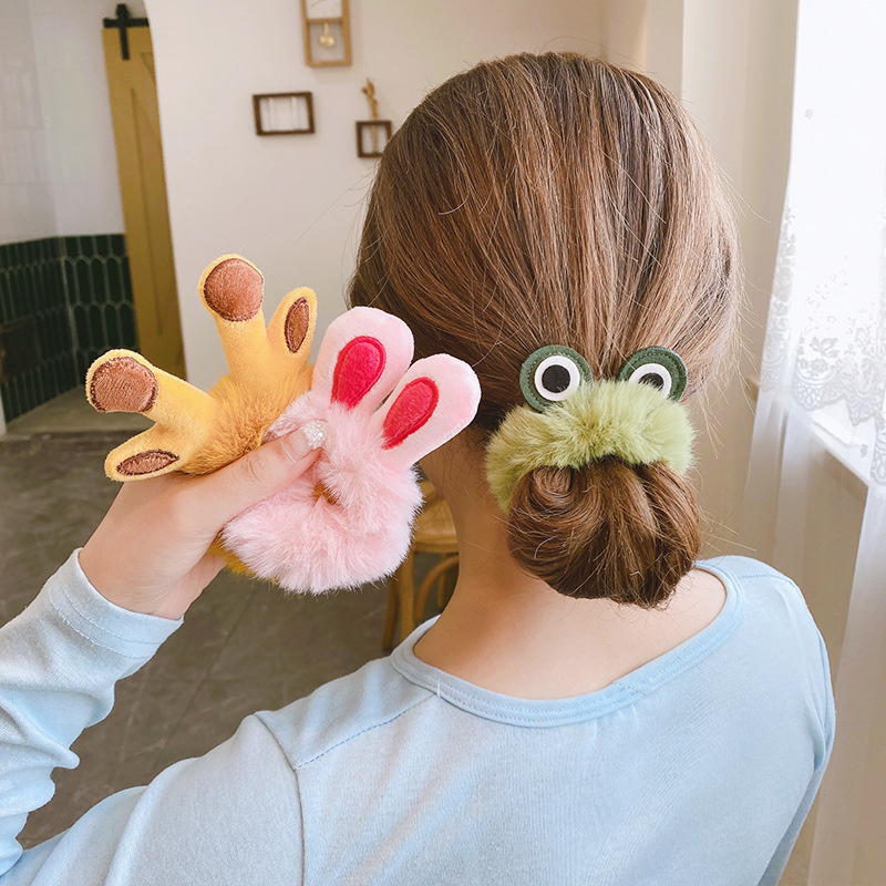 1PC Girl Hair Accessories Styl – Hair Tie Velvet Bewertung und Preis