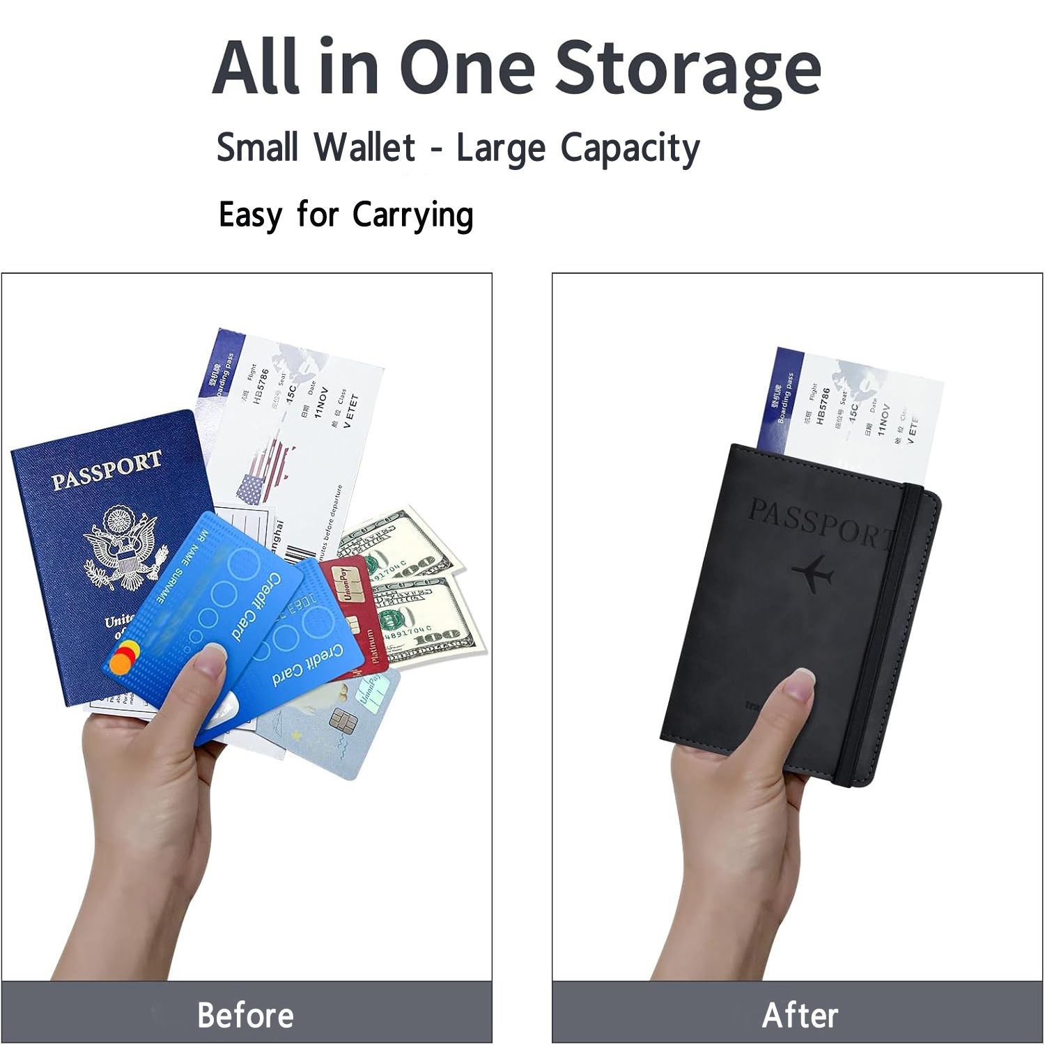 Passport Holder Wallet Cover T – Women'S Essential Accessories Bewertung und Preis