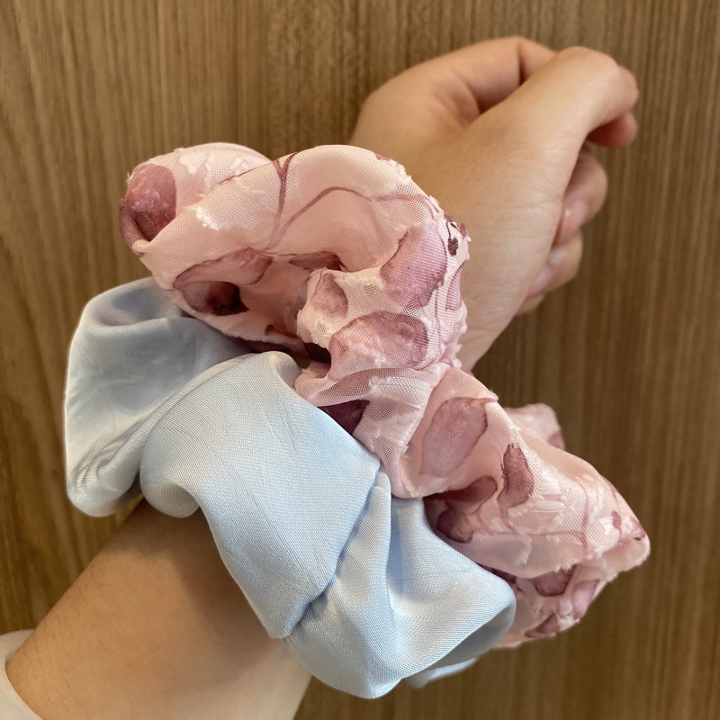 5pcs/set Fashion silk scrunchi – Scrunchie Satin Set Bewertung und Preis