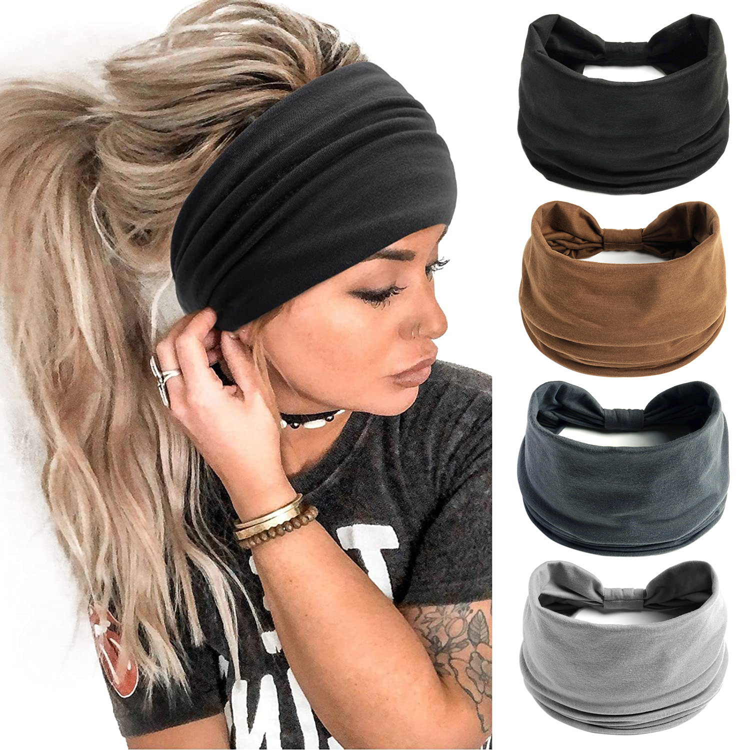 Wide Headbands for Women Styli – Women'S Yoga Accessories Bewertung und Preis