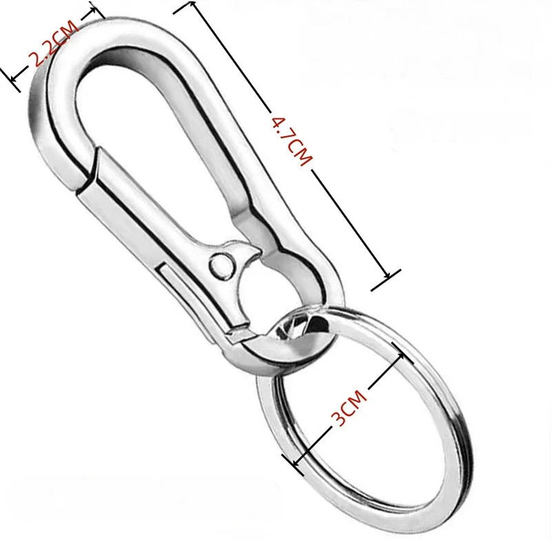 Metal Carabiner Clip Keychain  – Women Accessories Holder Bewertung und Preis