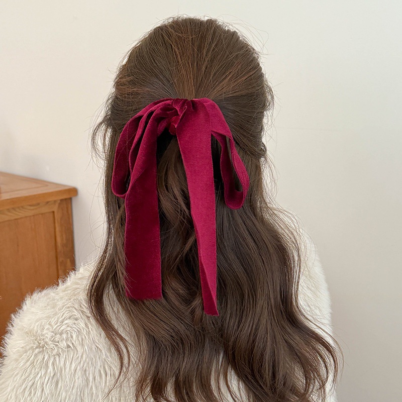 Cute Red Black Velvet Ribbon B – Hair Tie Velvet Bewertung und Preis