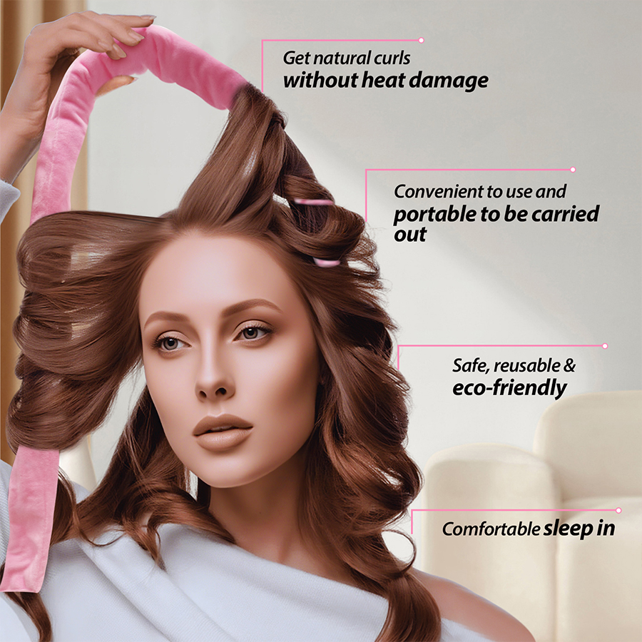 Velvet Heatless Curls Overnigh – Scrunchie Satin Set Bewertung und Preis
