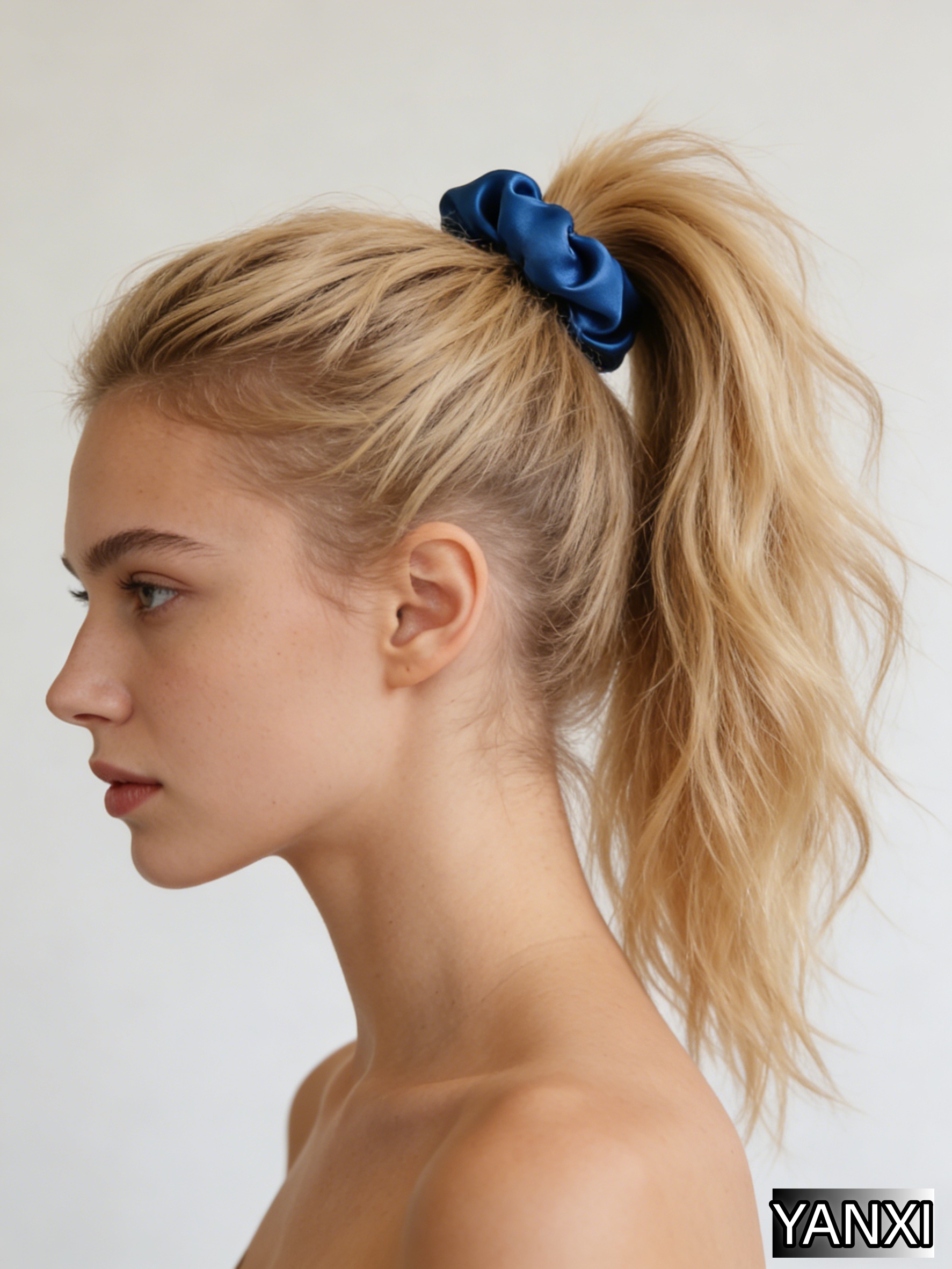 12/24pcs Solid Color Satin Hai – Scrunchie Satin Set Bewertung und Preis