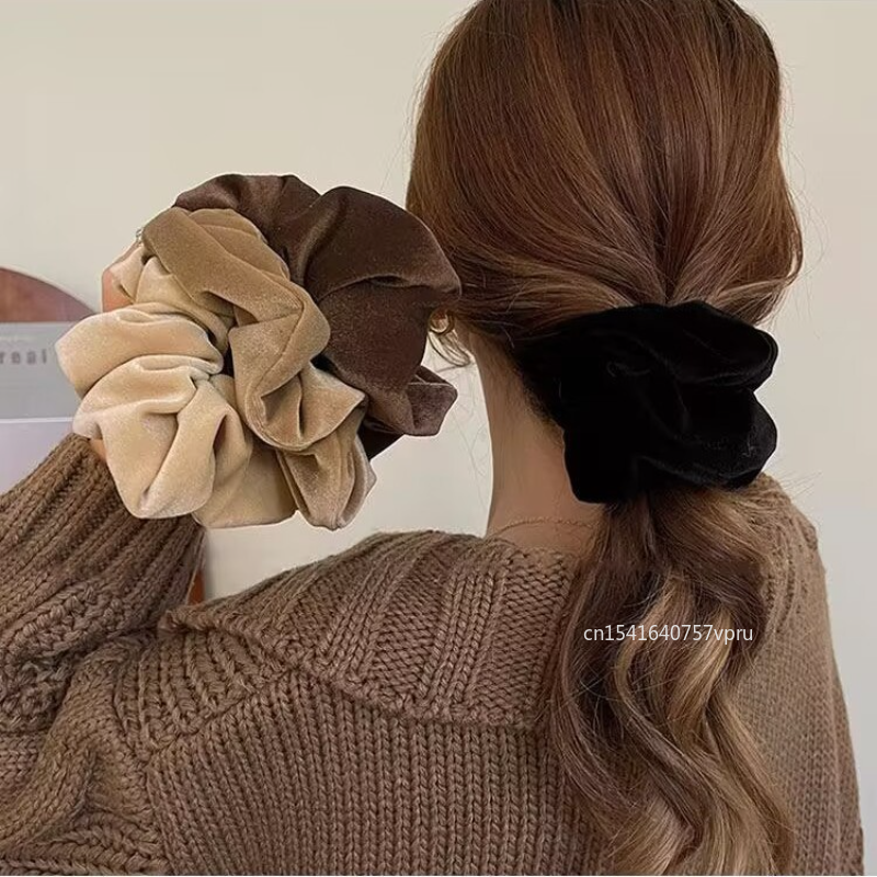 New Women Hair Tie Soft Headwe – Hair Tie Velvet Bewertung und Preis