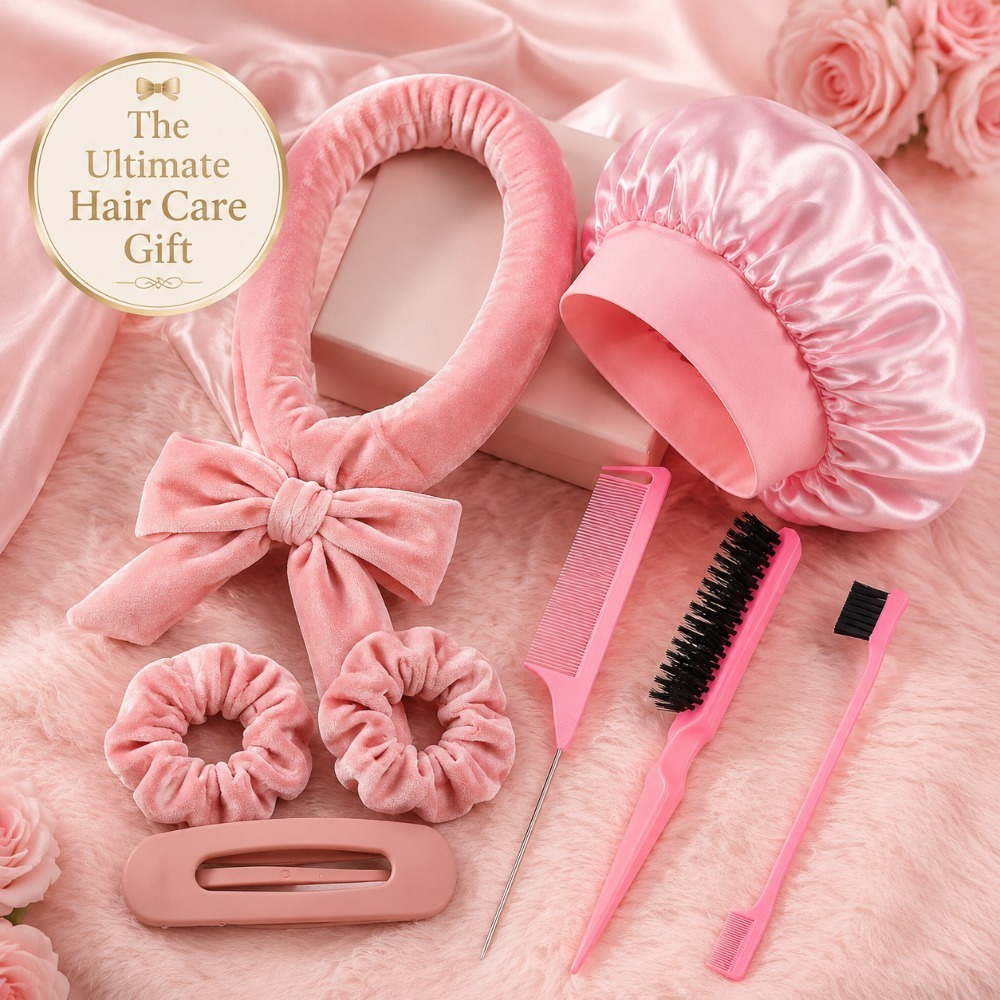 8/5/4Pcs Heatless Hair Curler  – Scrunchie Satin Set Bewertung und Preis