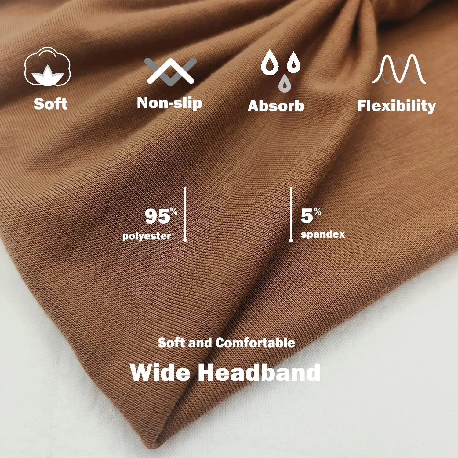4 Pcs Wide Soft Stretchy Headb – Women'S Yoga Accessories Bewertung und Preis