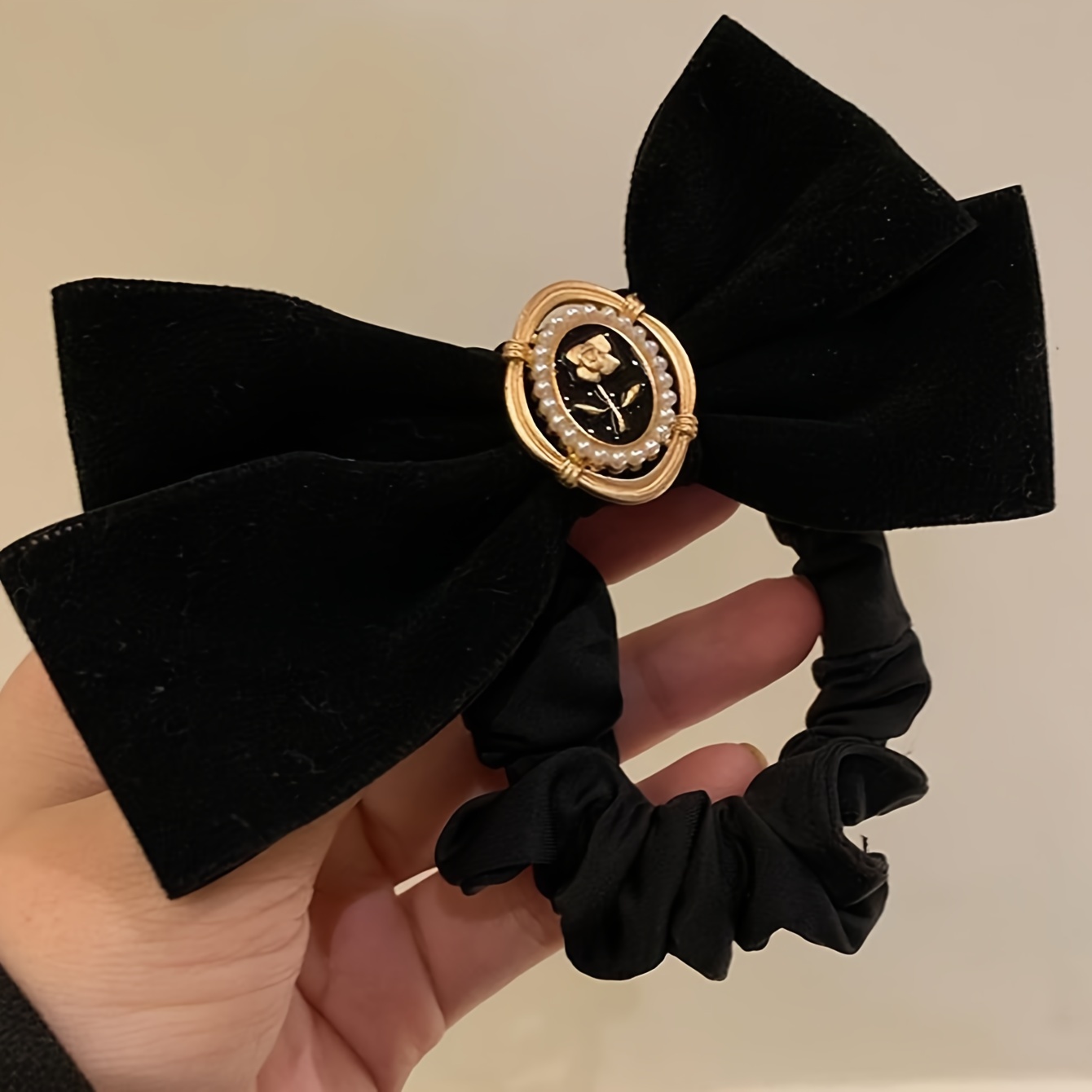 Elegant Velvet Bow Hair Tie wi – Hair Tie Velvet Bewertung und Preis