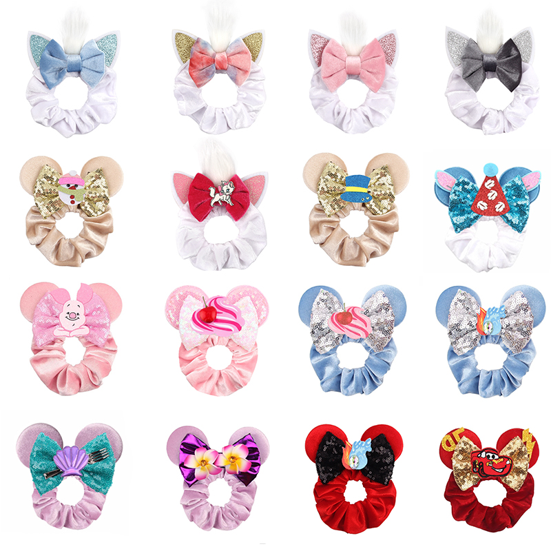 New Mouse Ears Velvet Scrunchi – Hair Tie Velvet Bewertung und Preis