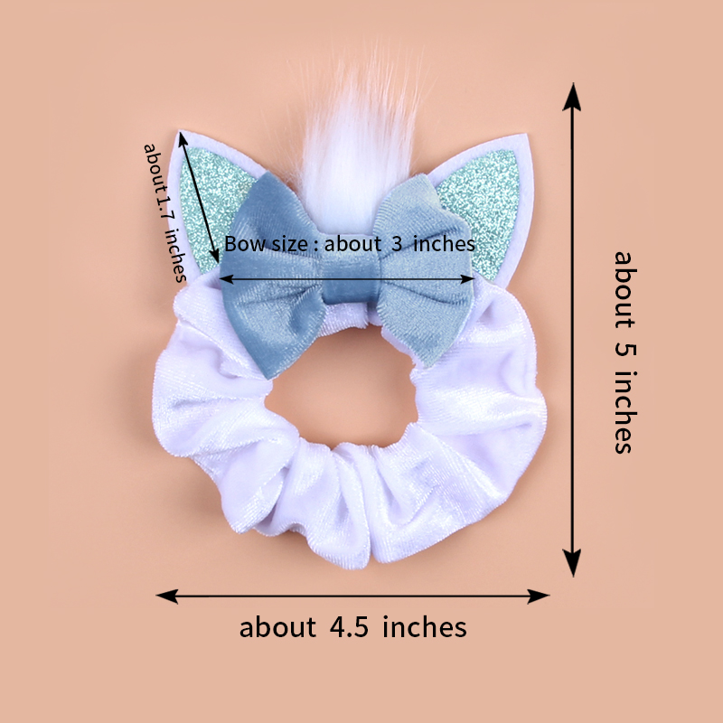 New Mouse Ears Velvet Scrunchi – Hair Tie Velvet Bewertung und Preis