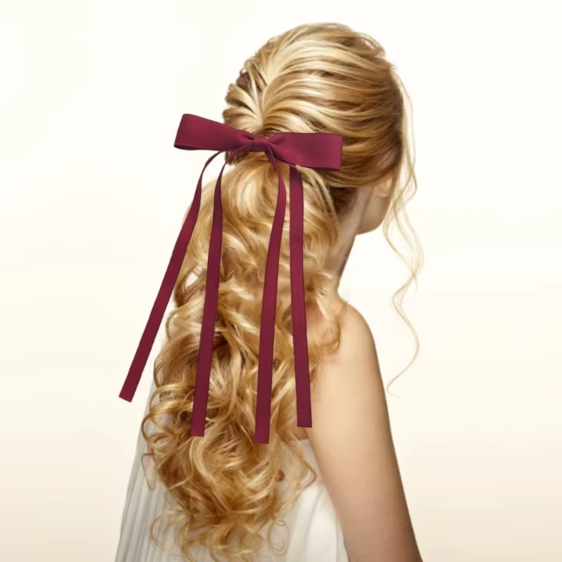 New Colored Satin Ribbon Bowkn – Women'S Essential Accessories Bewertung und Preis