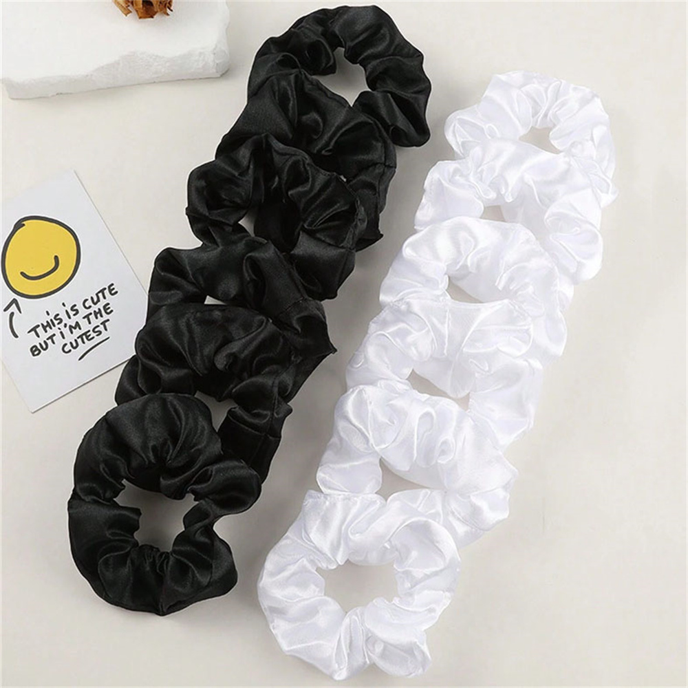 12Pcs/set Satin Scrunchies Sol – Scrunchie Satin Set Bewertung und Preis