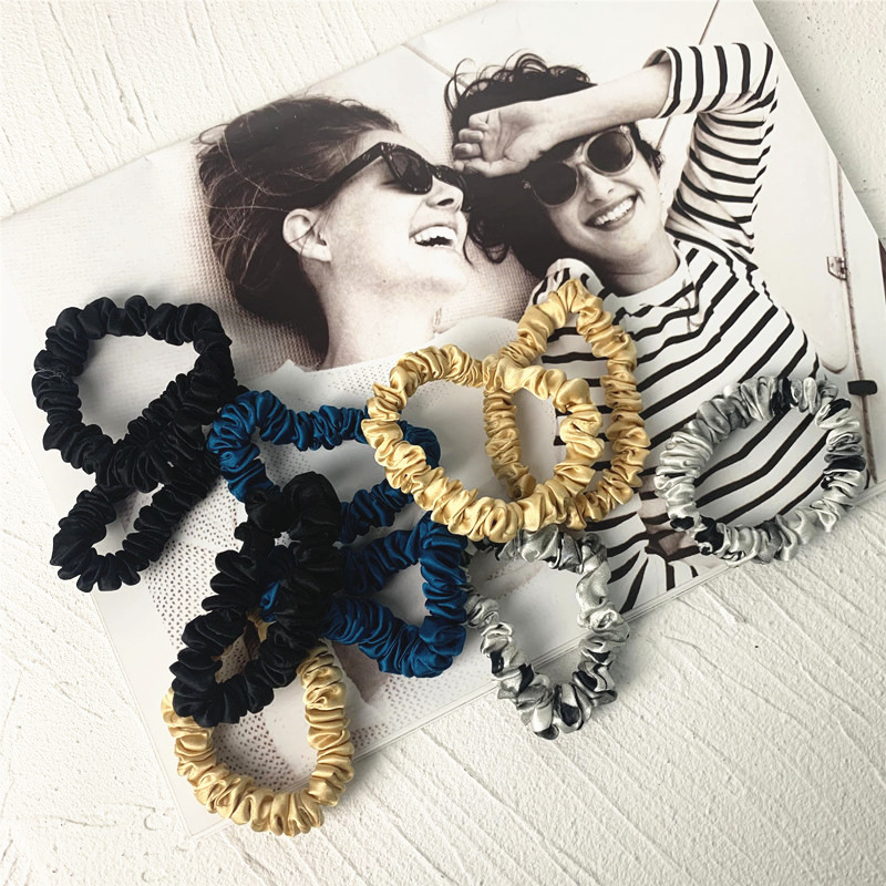 3PCS 100% Real Silk Hair Skinn – Scrunchie Satin Set Bewertung und Preis