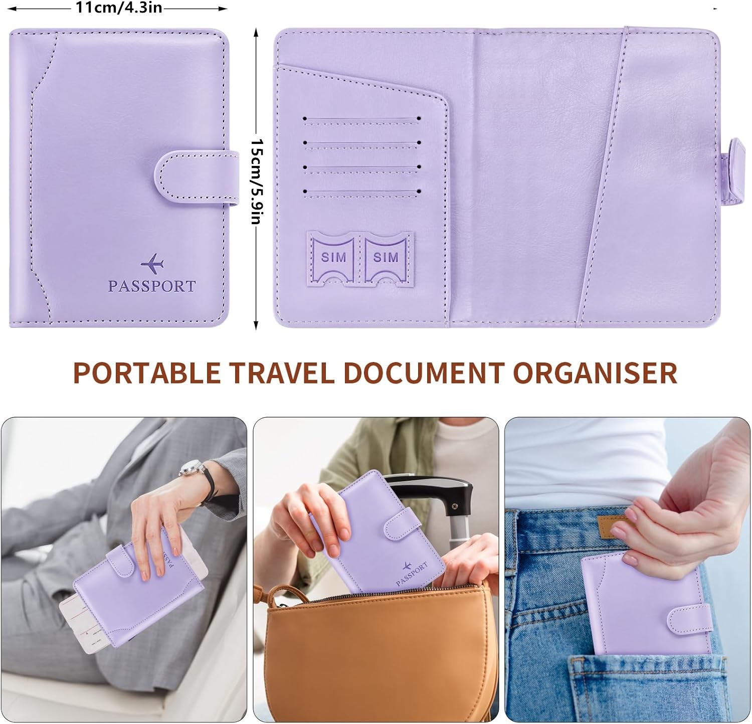 Passport Holder for Travel Cru – Women'S Essential Accessories Bewertung und Preis